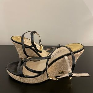 Michael Kors Mini Black Wedge